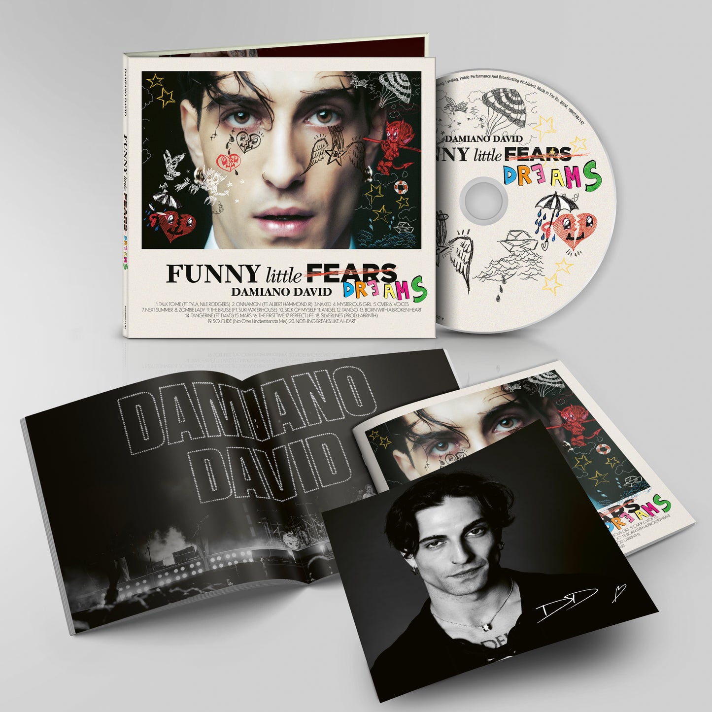 FUNNY little FEARS (DREAMS) - CD Signed