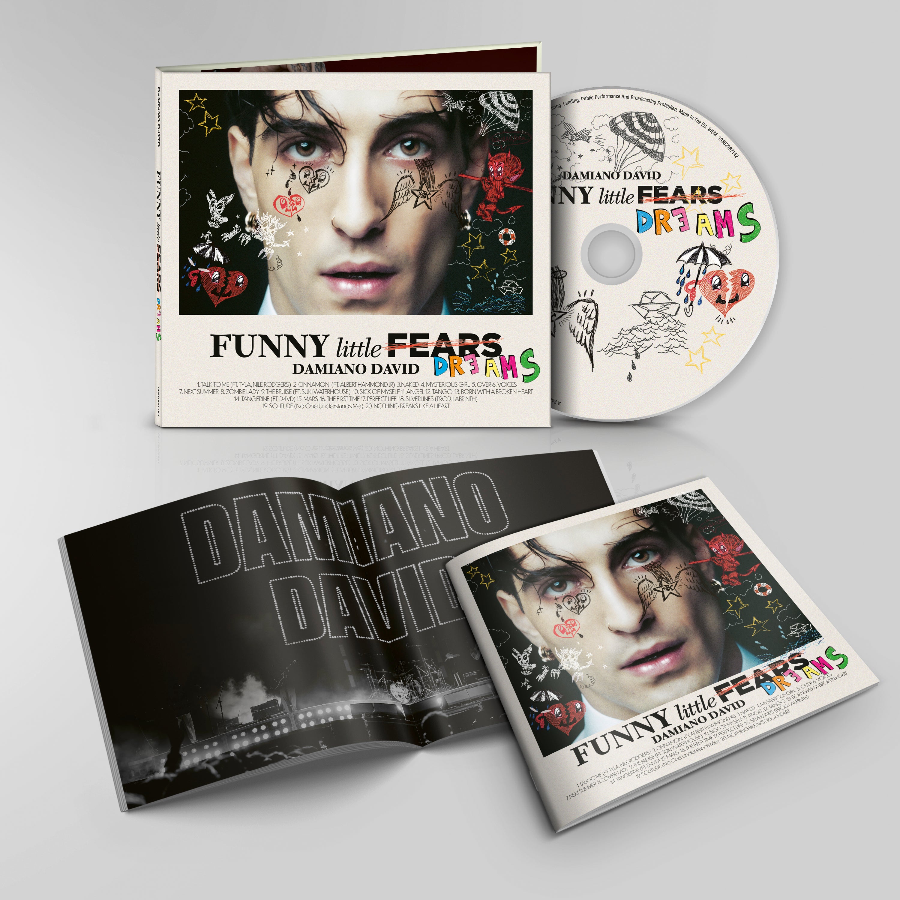 ダミアーノデイヴィッド Funny Little Fears LP マネスキン Funny Little Fears (Black Vinyl): Damiano David: Amazon.ca