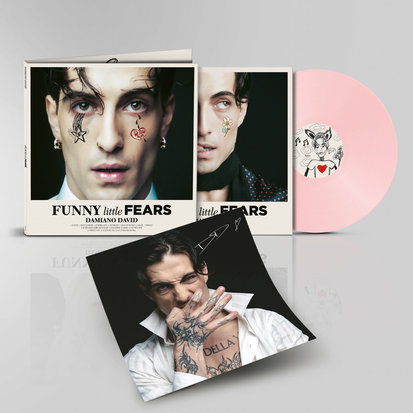 FUNNY little FEARS *Limited Edition* SIGNED Pink Vinyl